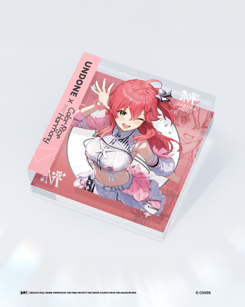 UNDONE x hololive 6th fes. Color Rise Harmony ピンバッジセット